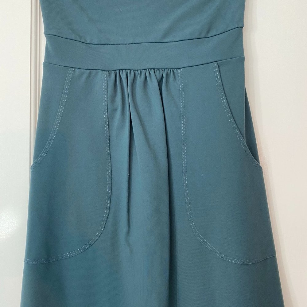 Susana Monaco Strapless Teal Minidress